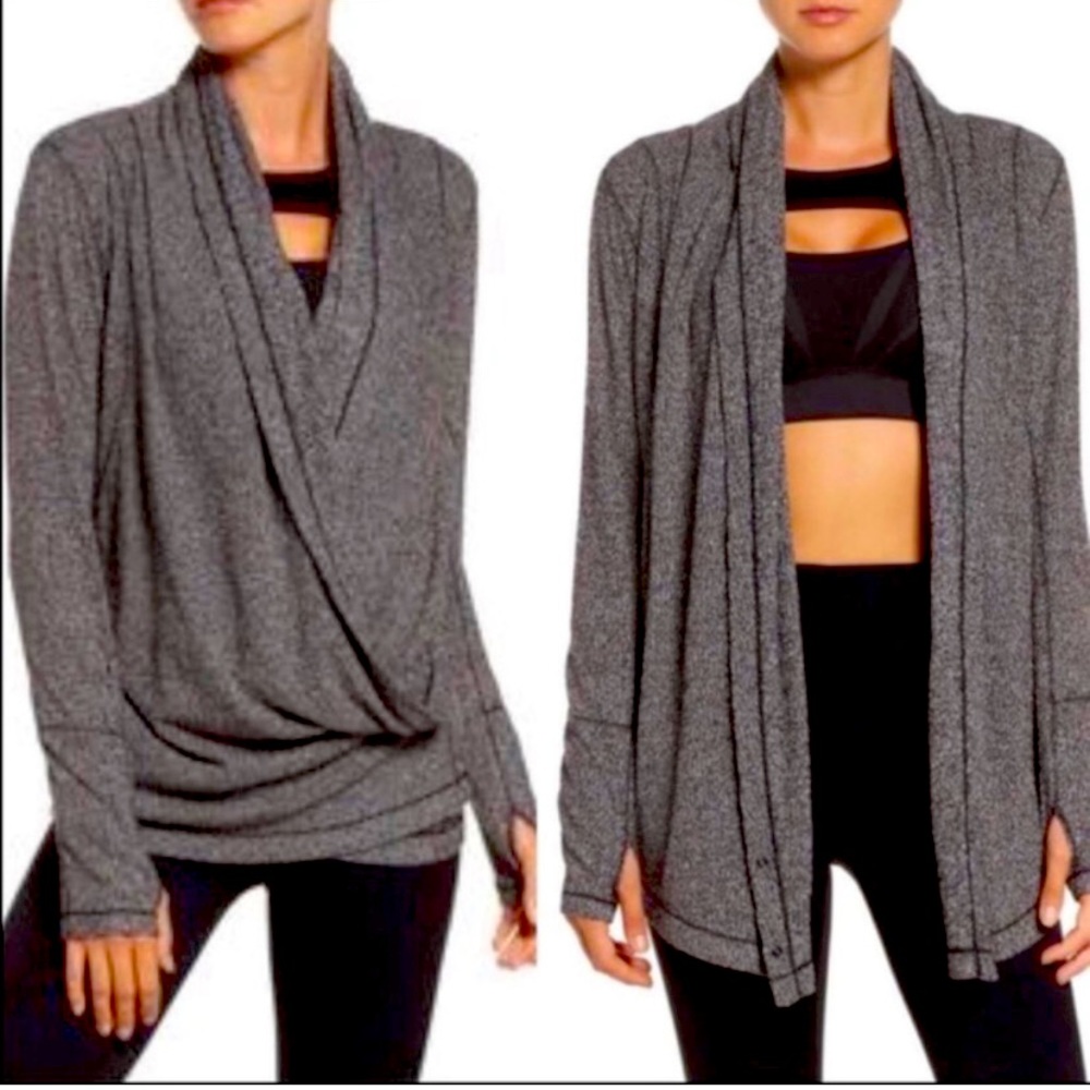 Zella Enlighten Me Wrap Top